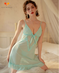 Thin Lace Bow Nighty